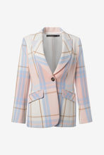 Load image into Gallery viewer, Single button blazer trompet sleeve